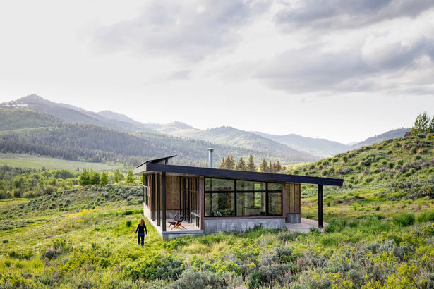 CAST Architecture Logan Canyon Off-Grid Cabin